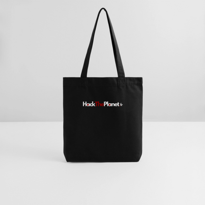 Tote bag HackThePlanet - noir