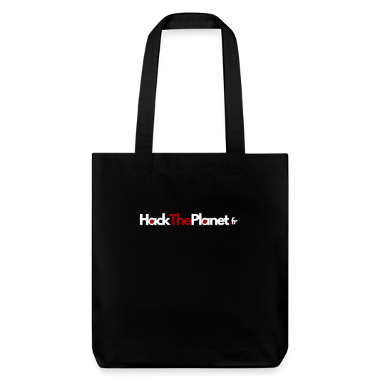 Tote bag HackThePlanet - noir
